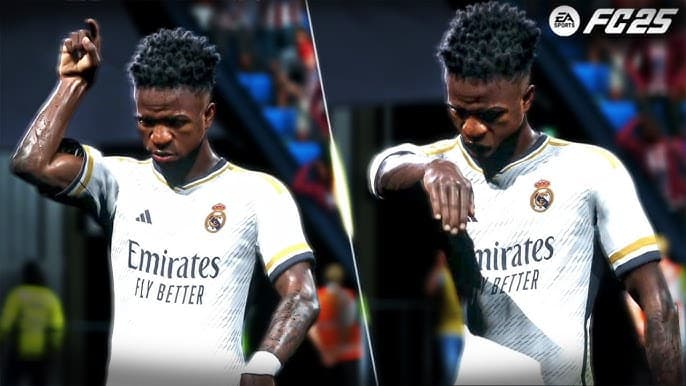 ریتینگ کارت POTM وینیسیوس جونیور در بازی EA Sports FC 25 / عکس