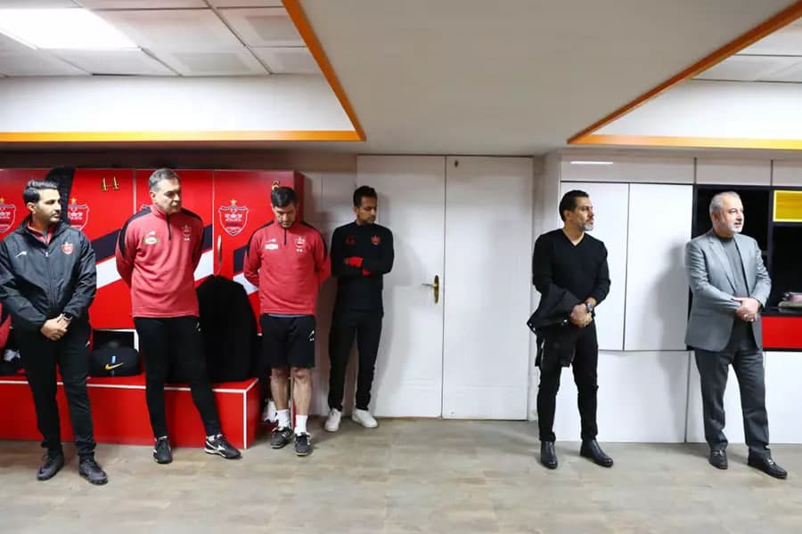 برگزاری مراسم معارفه کریم باقری در حضور مهرداد خانبان / عکس