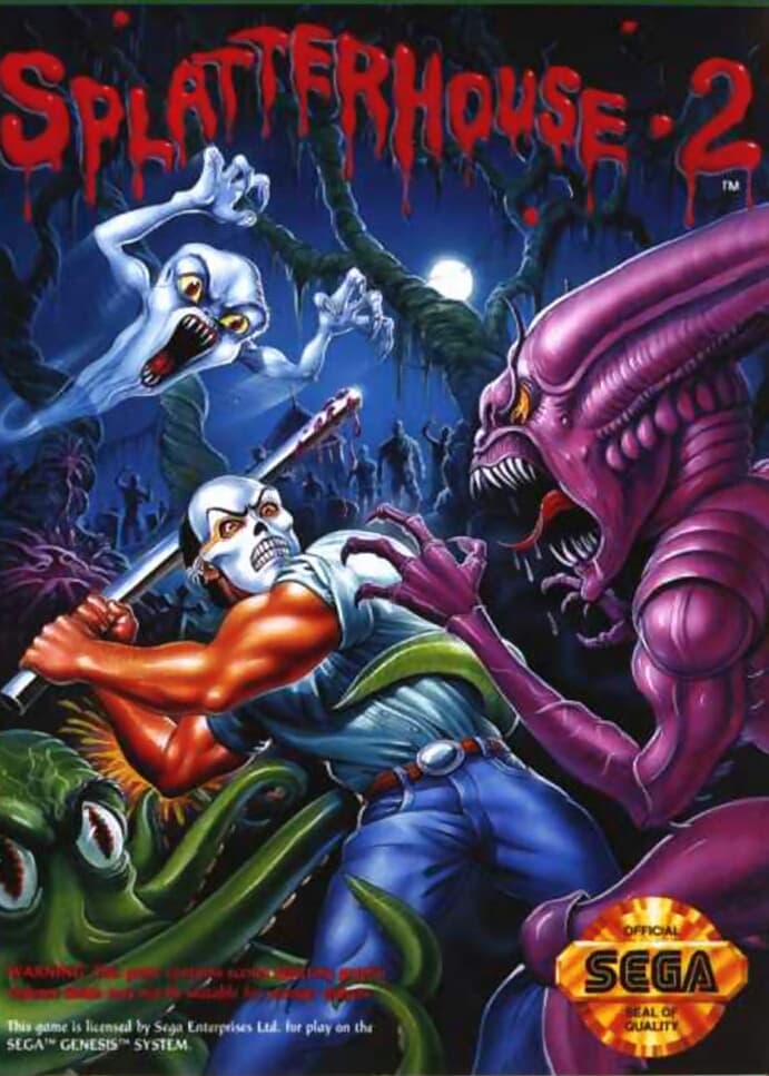 بررسی بازی "splatter house 2"