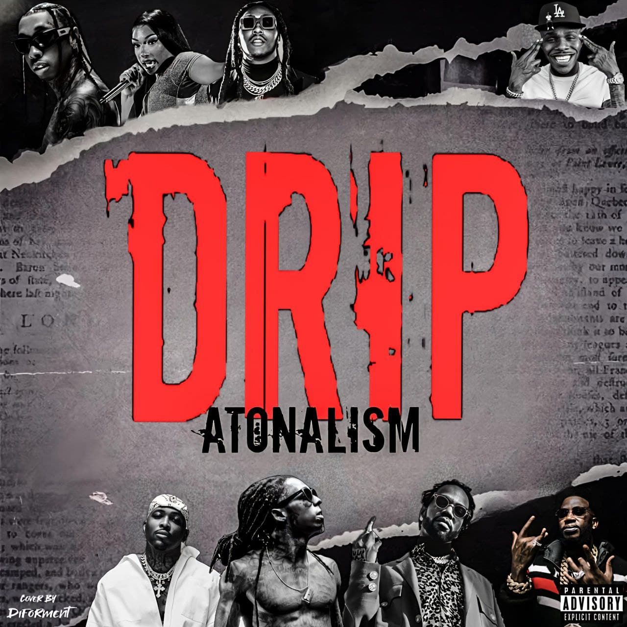 ریمیکس جدید Drip از Tyga × Megan Thee Stallion × Wiz Khalifa × Gucci Mane × DaBaby × TakeOff × Juicy J