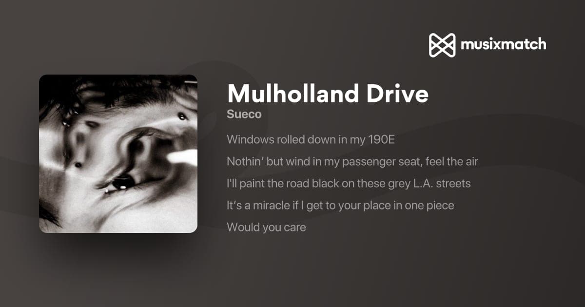 Sueco_mulholland Drive