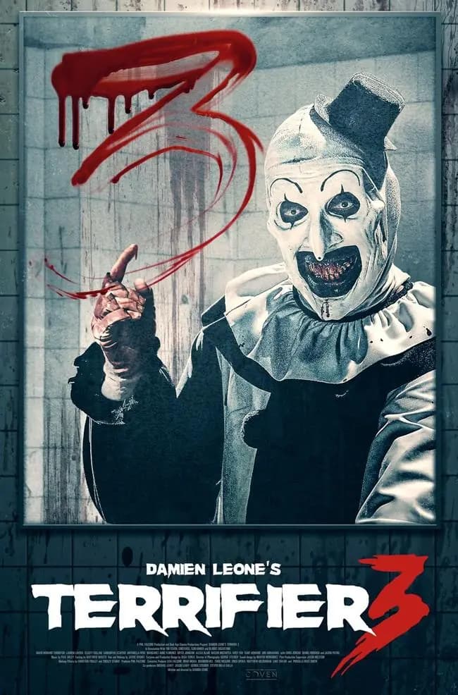 دانلود فیلم تریفر Terrifier 3 2024 با کیفیت بالا و رایگان
