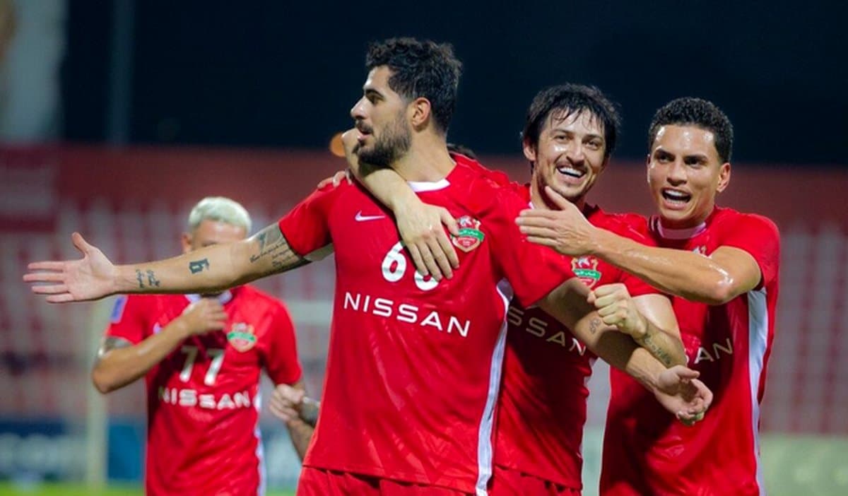 برد شباب الاهلي بر الوصل