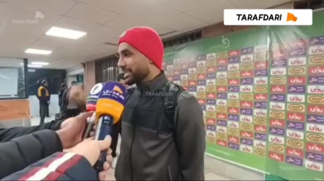 مهدی شریفی: هوا انقدر سرد بود وقتی توپ میخورد واقعا درد داشت