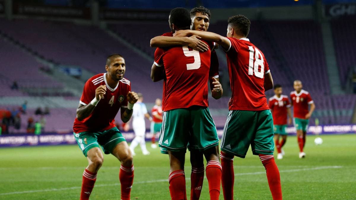 مراکش 3-1 استونی؛ صدای غرش شیرهای اطلس به روسیه رسید