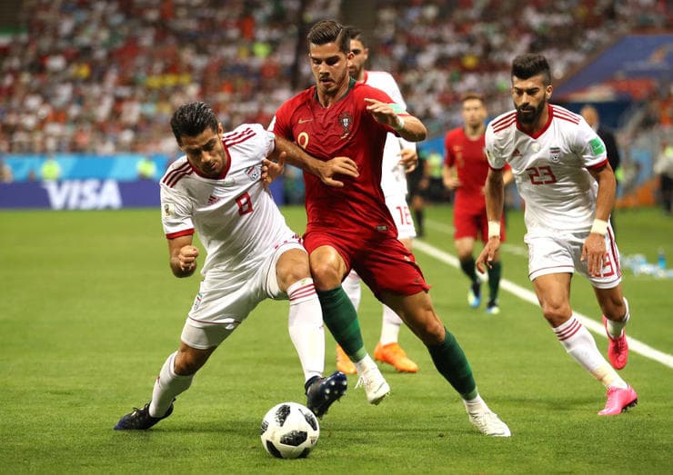 تیم منتخب بازیکنان آسیایی در جام جهانی 2018 روسیه از دید 2-4-4؛ پورعلی گنجی و ابراهیمی از ایران