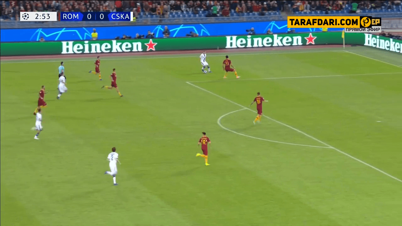 خلاصه بازی آ اس رم 3-0 زسکامسکو (لیگ قهرمانان اروپا 2018/19)