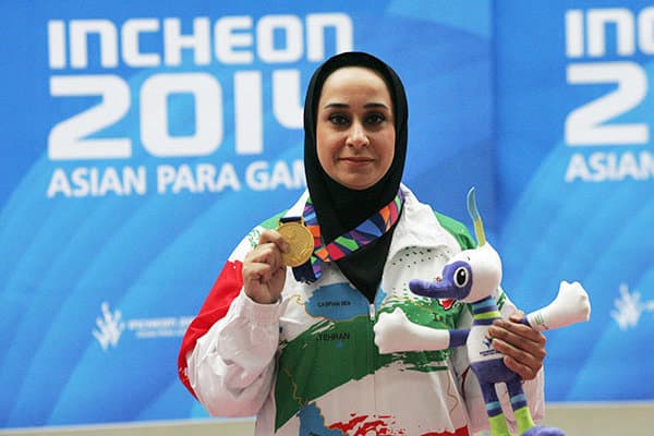 رقابت های جهانی تیراندازی معلولین؛ ساره جوانمردی مدال طلای تپانچه خفیف را به دست آورد