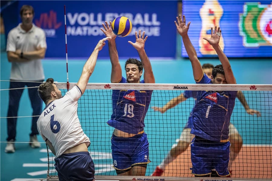 لیگ ملت‌های والیبال؛ فرانسه 3-0 پرتغال؛ خط و نشان فرانسه برای ایران