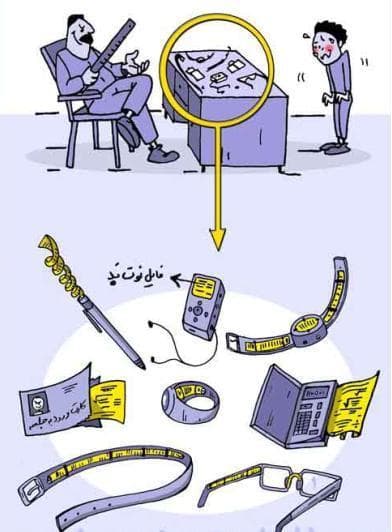 شیوه نوین تقلب ، ویژه دانش آموزان و دانشجویان :-)