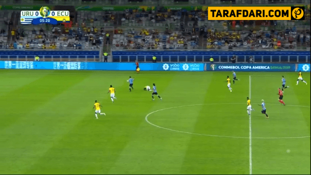 خلاصه بازی اروگوئه 4-0 اکوادور (کوپا آمریکا 2019)