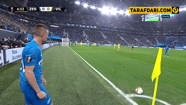 خلاصه بازی زنیت سن پترزبورگ 1-3 ویارئال (لیگ اروپا-2018/19)