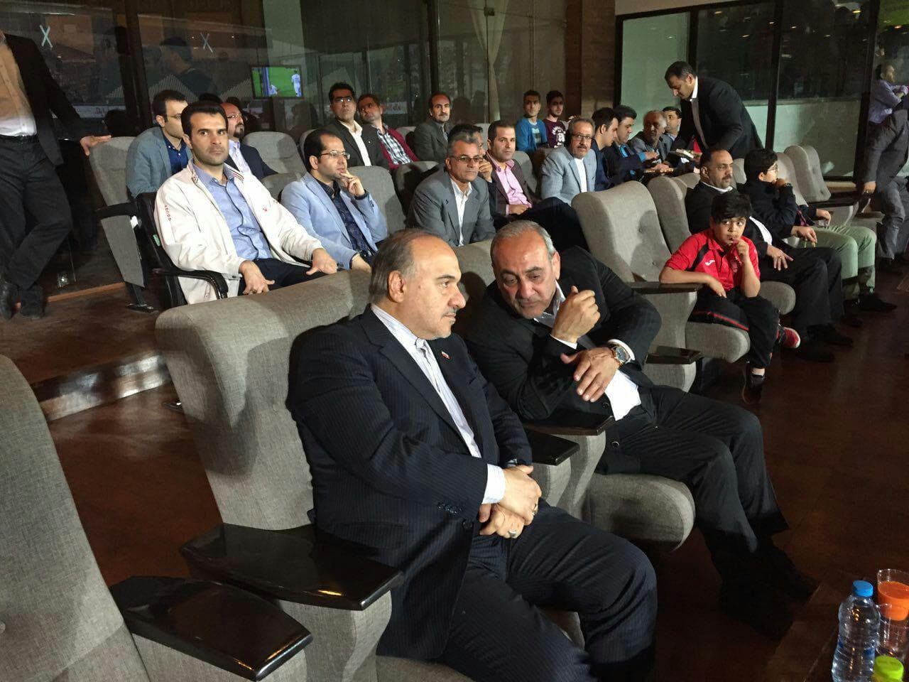 حمیدرضا گرشاسبی به دیدار مسعود سلطانی فر رفت؛ مدیرعامل پرسپولیس در بلاتکلیفی!