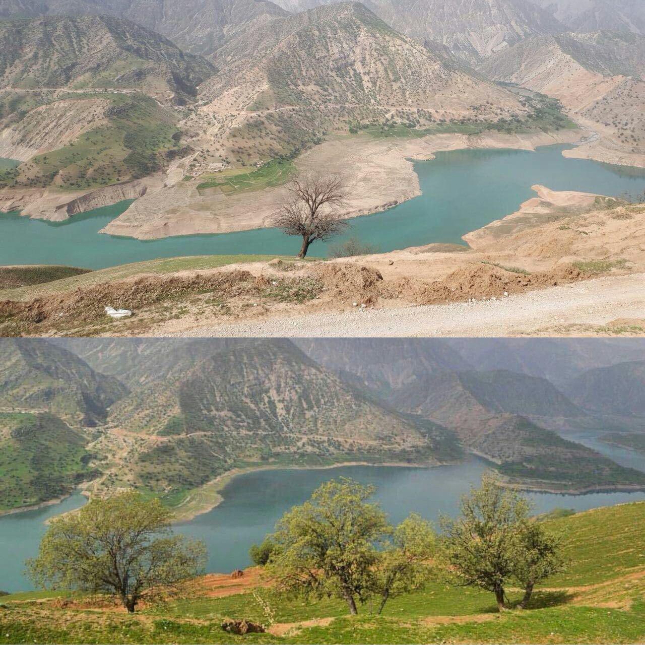 خشکسالی و بحران آب به روایت تصویر