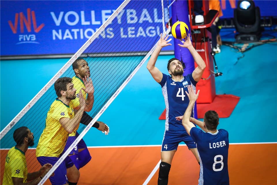لیگ ملت های والیبال؛ برزیل 3-2 آرژانتین؛ شاگردان دال زوتو خیال باخت ندارند