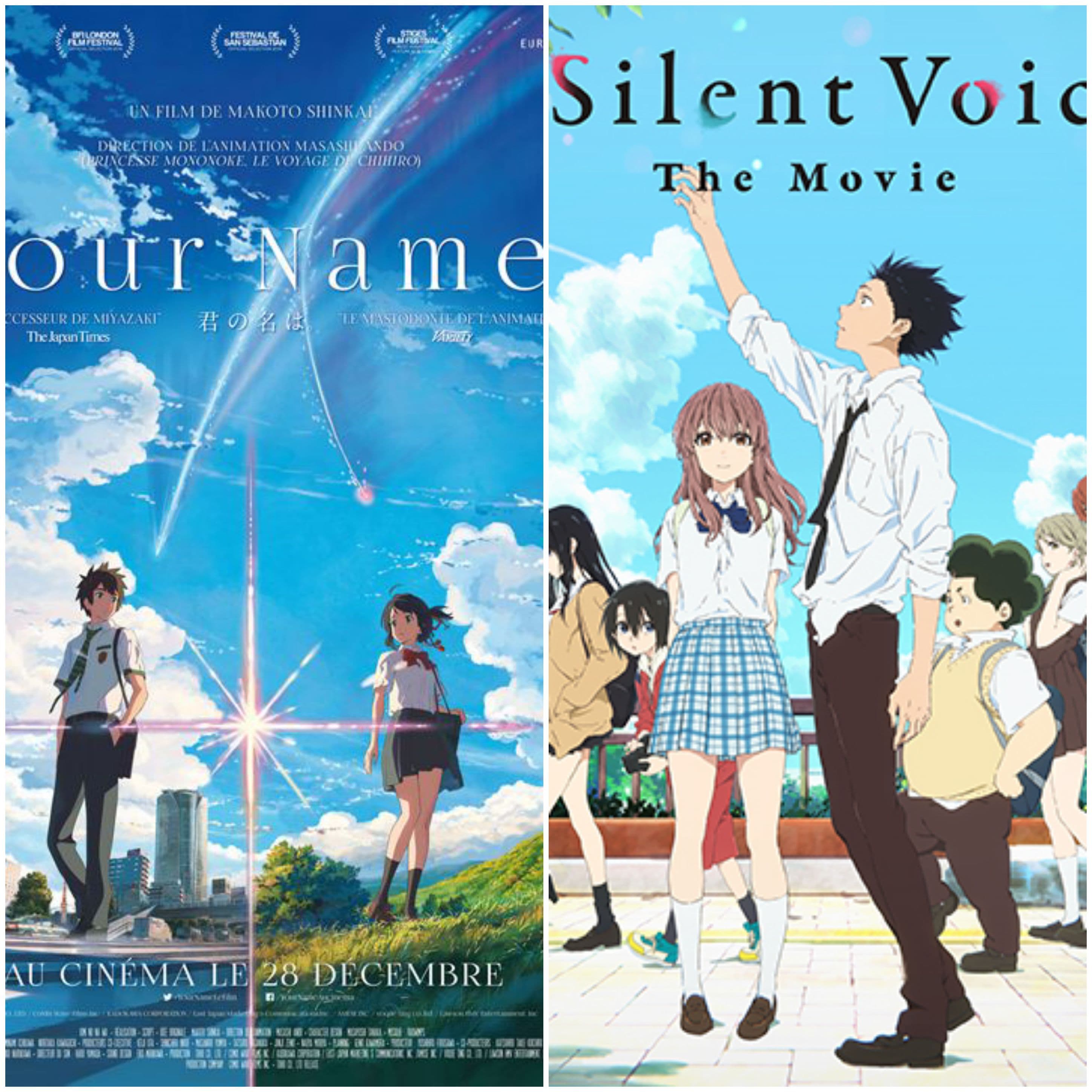 Your Name Vs A Silent Voice