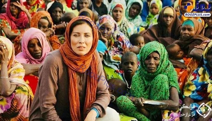 عكس/ نمونه ایرانی آنجلینا جولی