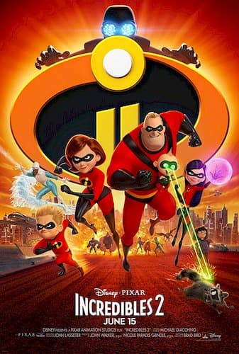 دانلود زیرنویس فارسی انیمیشن Incredibles 2 2018
