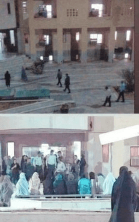 حماسه آفرینی دختران سرزمینم دیشب در خوابگاه