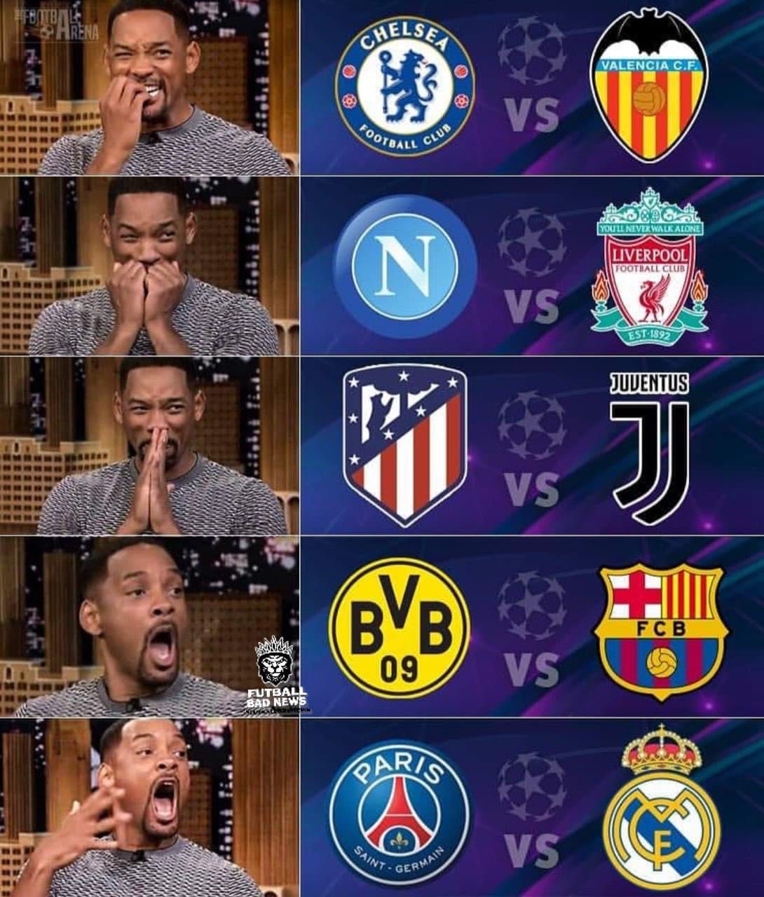 ‏⚽️⚽️تنها 1 روز تا شروع لیگ قهرمانان اروپا و رقابت های جذاب فانتزی و پیشبینی با جوایزی نفیس