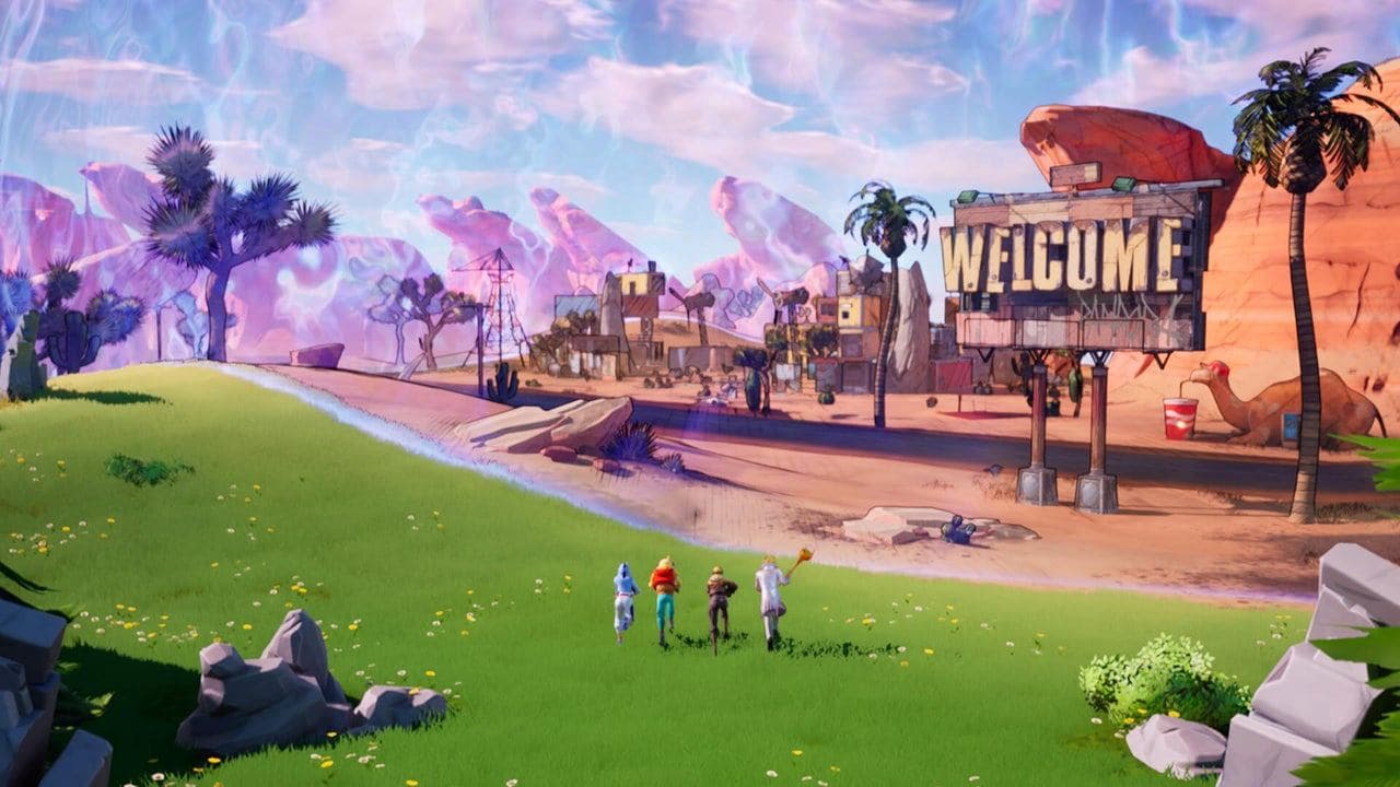 بازی و سرگرمی؛ تریلر کراس اوور بازی Fortnite با Borderlands 