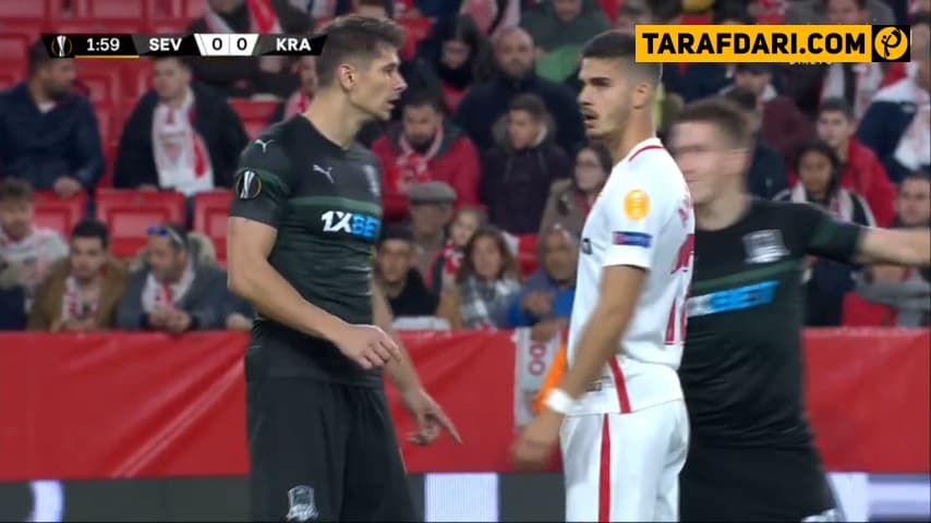 خلاصه بازی سویا 3-0 کراسنودار (لیگ اروپا فصل 2018/19)