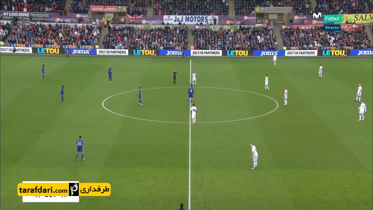 خلاصه بازی سوانزی 0-1 چلسی