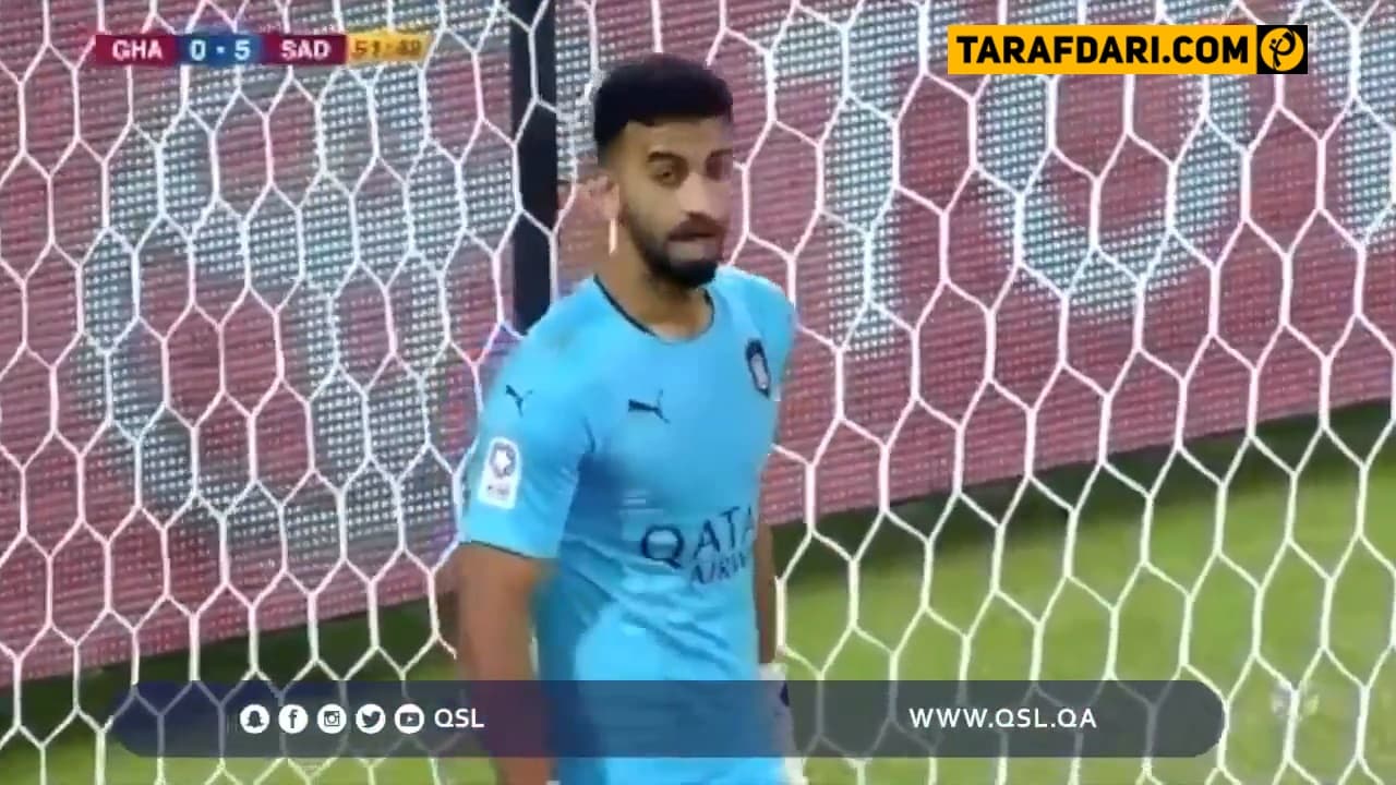 پنالتی چیپ مهدی طارمی مقابل السد (السد 8-1 الغرافه)