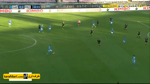 خلاصه بازی ناپولی 4-0 فروزینونه (سری آ - 2018/19)