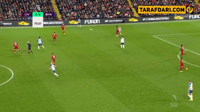 اخراج آلیسون و گل هوشمندانه لوییس دانک به لیورپول (لیورپول 2-1 برایتون)