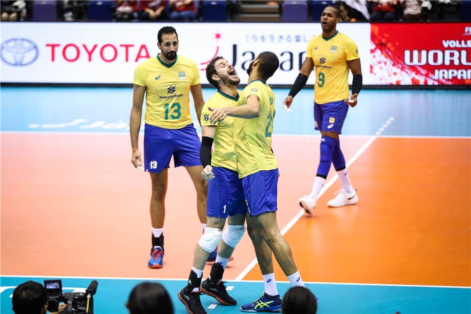جام جهانی والیبال؛ برزیل 3-2 لهستان؛ نمایش درخشان برونو رزنده، قهرمان جهان را کلافه کرد