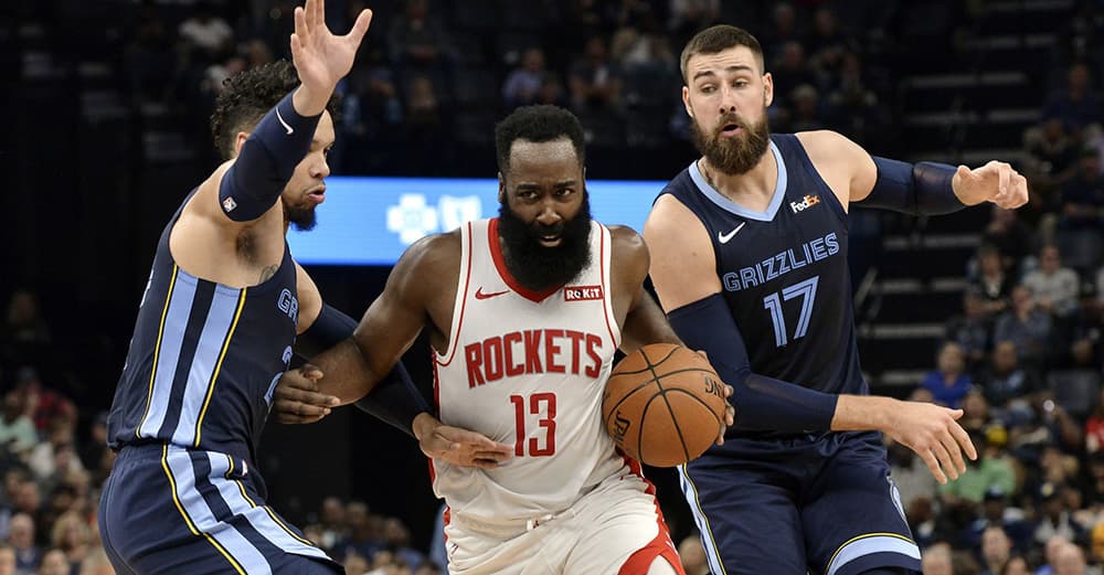 بسکتبال NBA؛ خلاصه بازی ممفیس گریزلیز و هیوستون راکتس (فصل 2019/20)