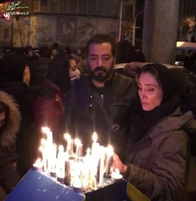 هدیه تهرانی در تجمع دانشگاه پلی تکنیک+ عکس
