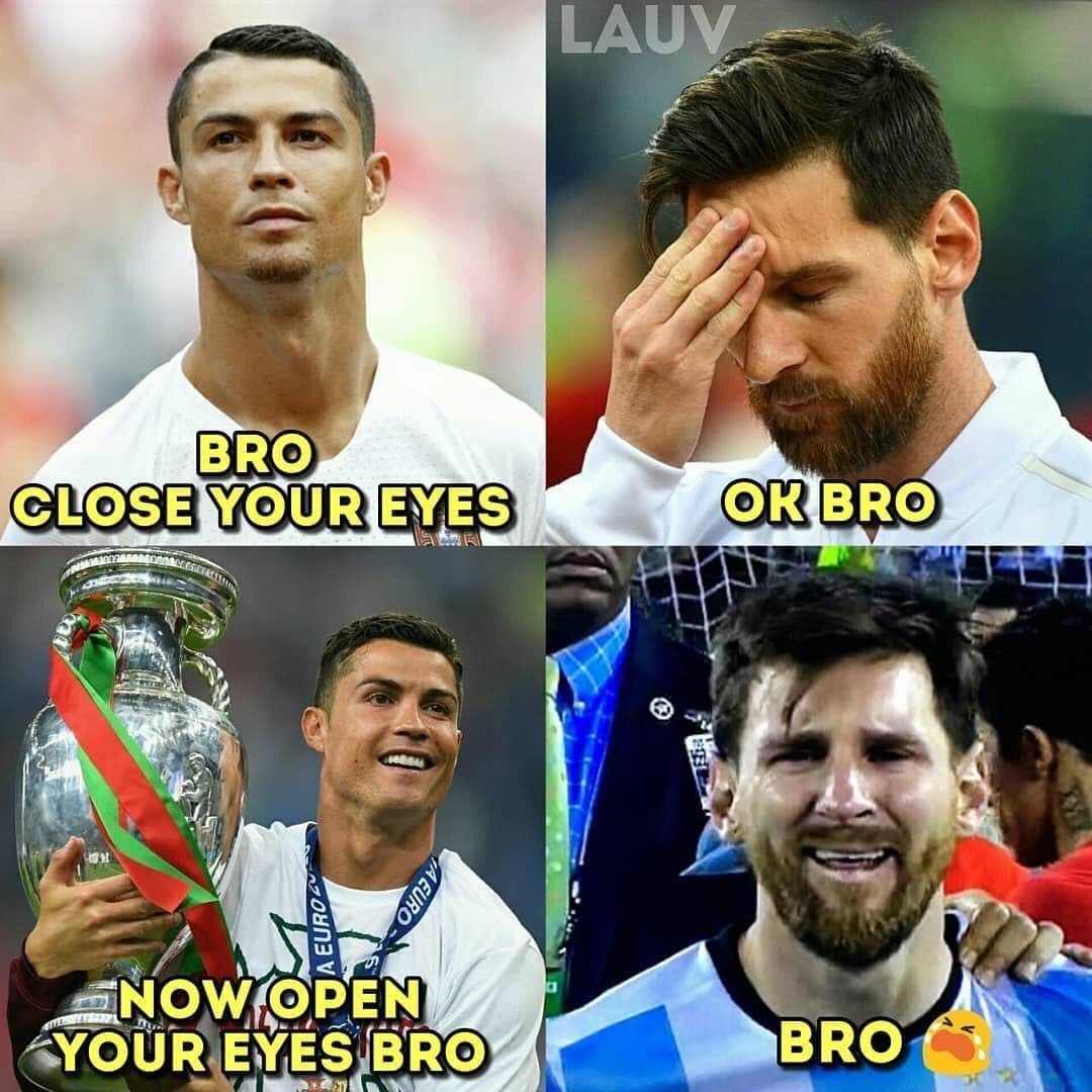 مسی داداش چشاتو ببند، حالا باز کن:)))))