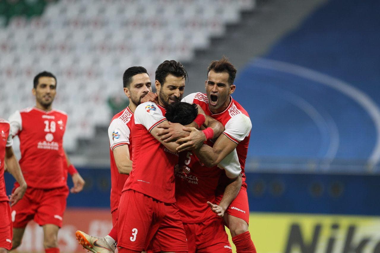 صدرنشینی پرسپولیس در گروه C لیگ قهرمانان آسیا