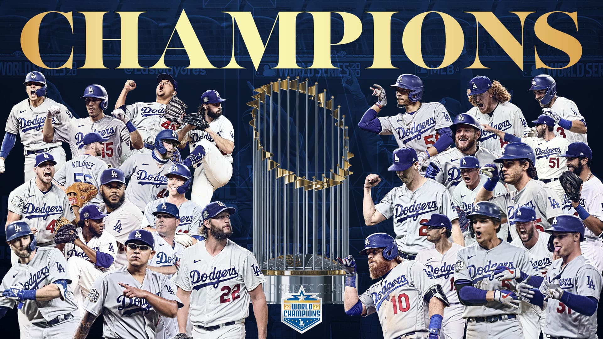 لس آنجلس داجرز برای هفتمین بار قهرمان لیگ بیسبال MLB شد