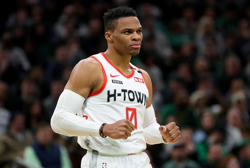 بسکتبال NBA؛ خلاصه عملکرد راسل وستبروک مقابل بوستون سلتیکس (کسب 41 امتیاز و 8 ریباند)