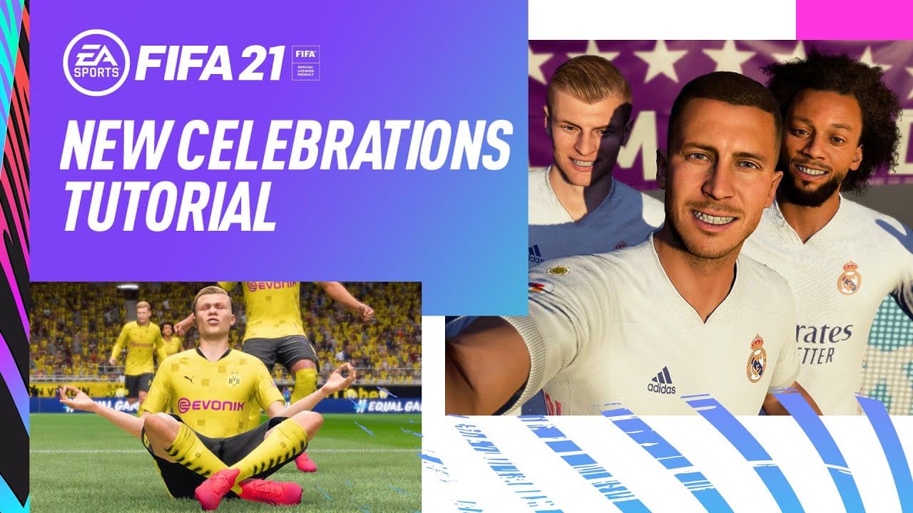 شادی بعد از گل های جدید بازی FIFA 21 / ویدیو