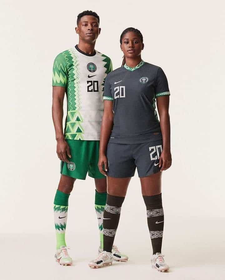 لباس اول و دوم جدید سال 2020 تیم ملی نیجریه / Nike
