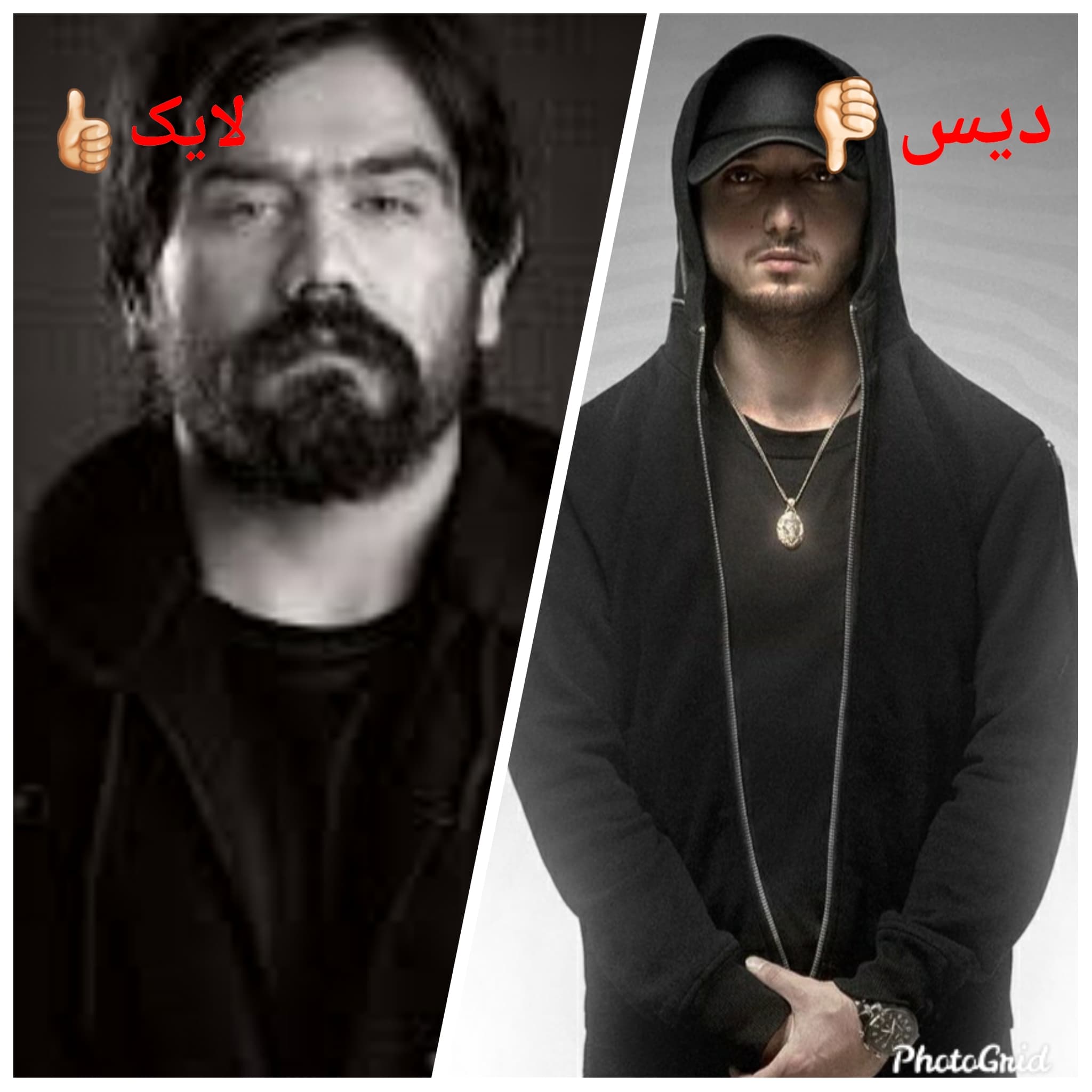 نظرسنجی/بهترین رپر تاریخ رپ فارس؟سورناVS شایع