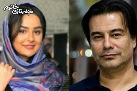 اختلاف سنی24 سال پیمان قاسمخانی و همسرش+ عکس