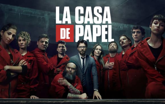 سلام بر فیلم باز ها و سریال بین ها  ....کیا سریال La casa de papel یا Money Heist رو دیدن ؟؟?(Netflix)