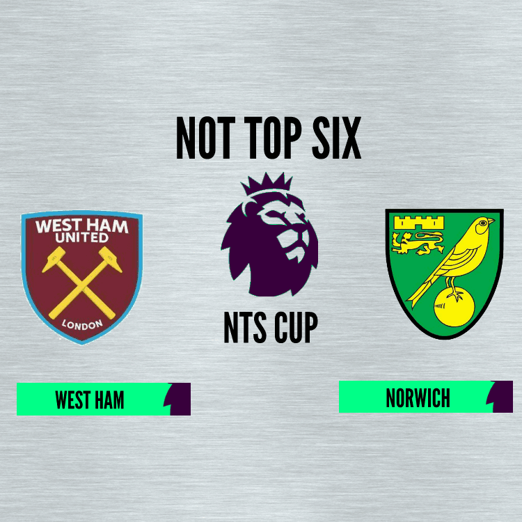 ?NTS CUP مرحله اول:وستهام یونایتد دیس ? نوریچ سیتی قلب ?