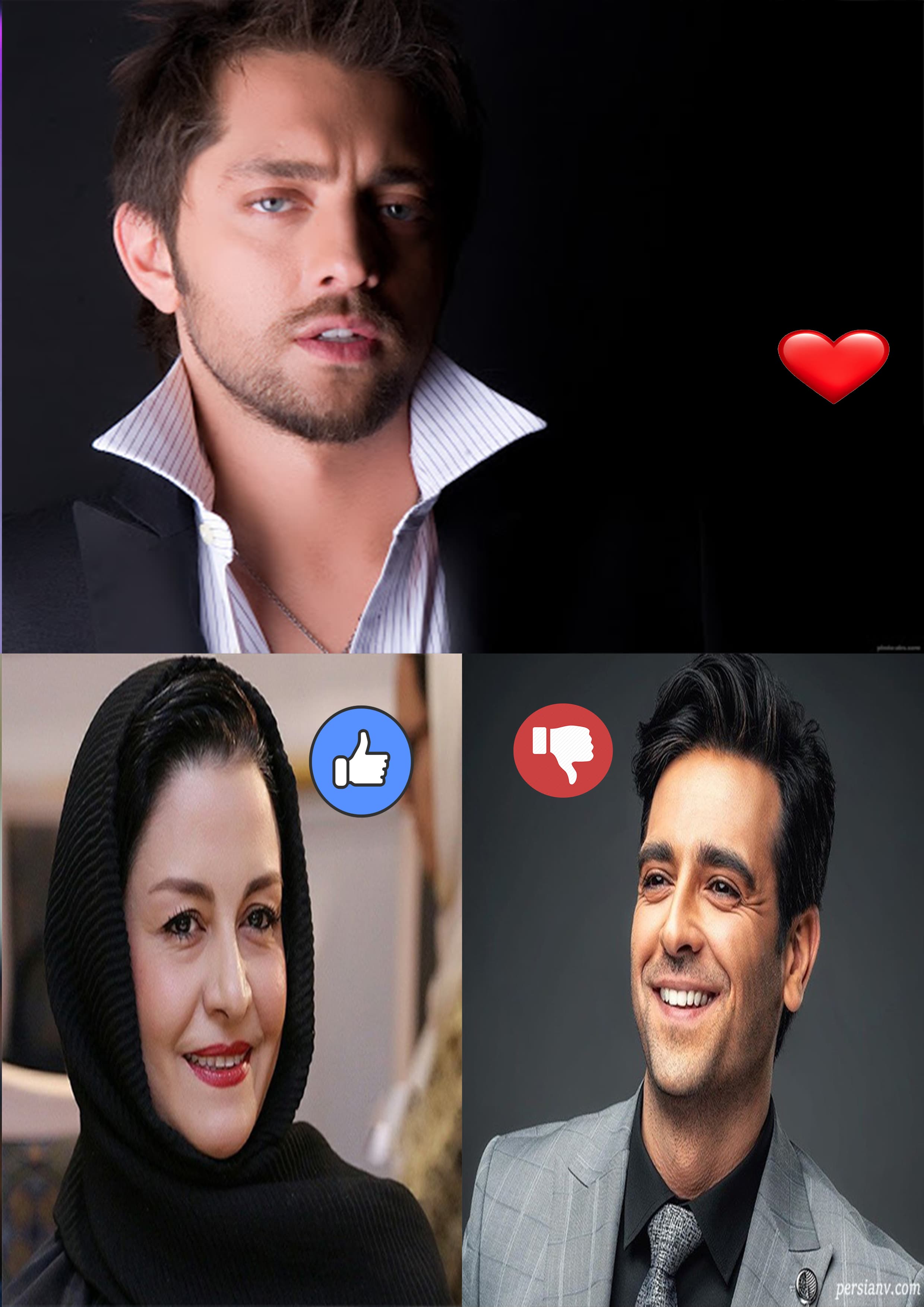 ???نظرسنجی دوم امروز،محبوب ترین بازیگر ایرانی ❗❗?? 