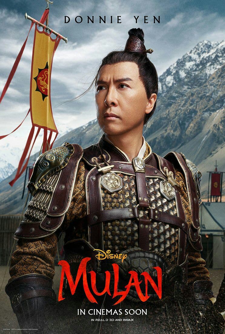 ? پوستر‌‌‌های جدیدی از کاراکتر‌های لایو اکشن "Mulan" منتشر شد. #Poster 