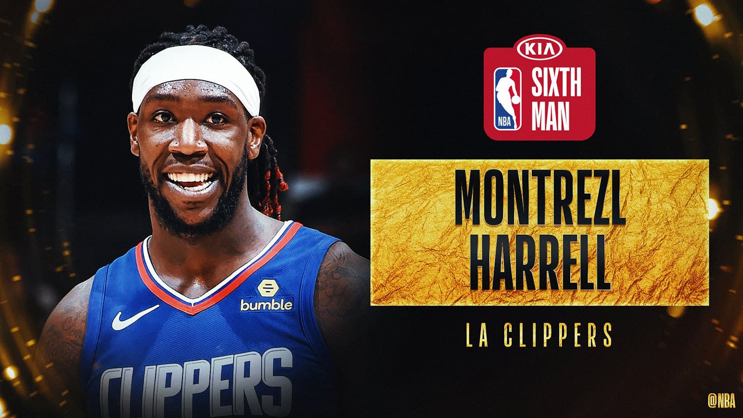 بسکتبال NBA | مانترزل هرل به عنوان بهترین یار ششم فصل 2019/20 لیگ انتخاب شد