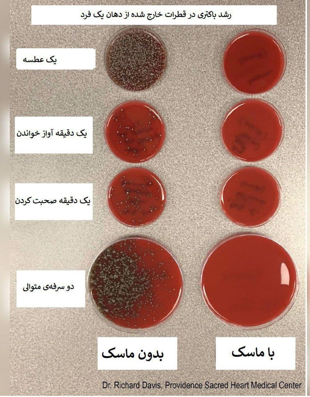 نتیجه مطالعات علمی ؛ ماسک زدن را جدی بگیرید