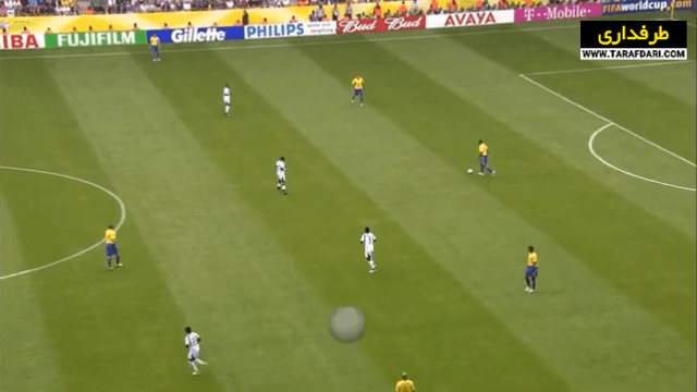 پیروزی 3-0 برزیل مقابل غنا در جام جهانی در روز آخرین گل ملی رونالدو نازاریو (2006/6/27) / ویدیو
