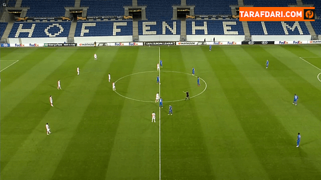 خلاصه بازی هوفنهایم 2-0 ستاره سرخ بلگراد (لیگ اروپا - 2020/21)