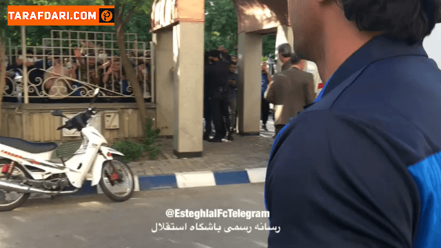 استقبال هواداران استقلال از فرهاد مجیدی بدون رعایت فاصله گذاری اجتماعی / ویدیو